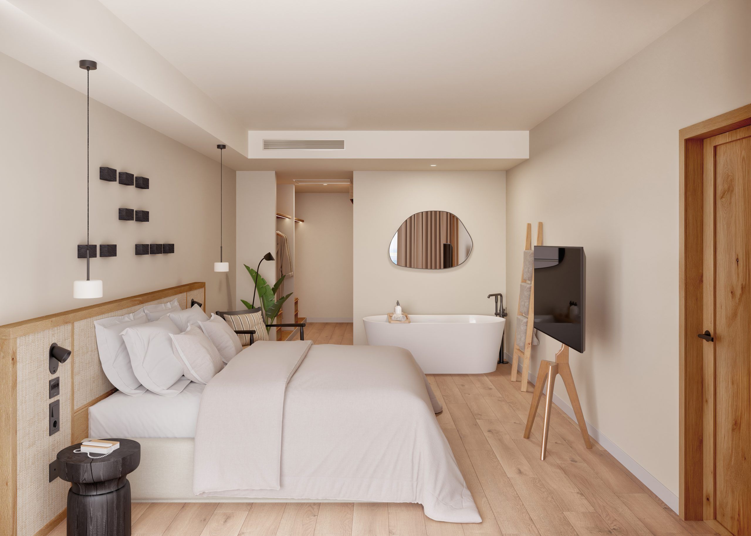 Fuerteventura resort room interior design